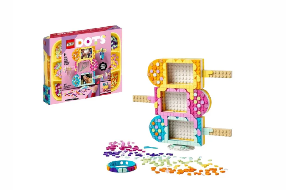 Bộ LEGO DOTS Khung Ảnh Cà Rem – Đồ chơi sáng tạo cho bé
